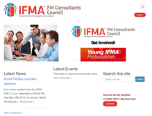 Tablet Screenshot of fmcc.ifma.org